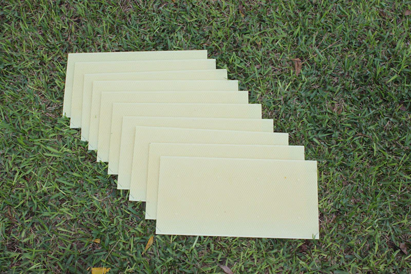 8-1/2" Waxed Plasticell Foundation Sheets